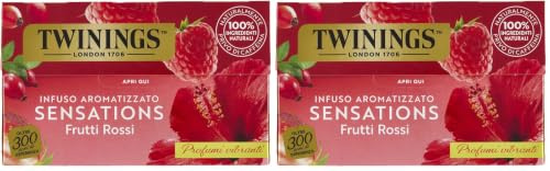Twinings Tw Inf.20ff Frutti Rosssi, 40g (Confezione da 2)