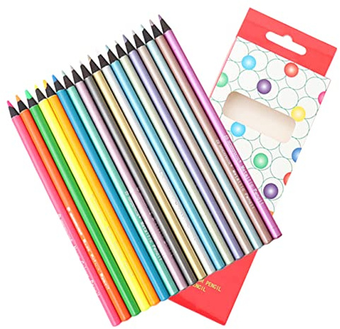 HAPINARY 18stücke Buntstifte Künstler-buntstifte Buntstift Kunst Graffiti Künstler Zeichenbedarf Junge Mädchen Geburtstagsgeschenk Alltag Professionelle Farbige Zeichnung Lieferung