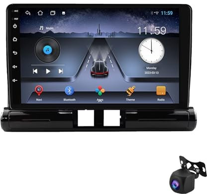 Autoradio 2 din carplay Android 13 per Citroen C3 C4 2017-2023 navigatore satellitare ricevitore audio integrato touchscreen HD 9 Bluetooth 5.0 GPS Android Auto/SWC/Vivavoce(Wi-Fi 4 core 1G+3)