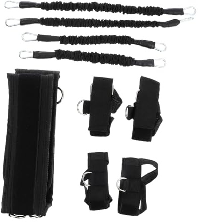 SOPOTUTU Bande De Résistance Élastique pour Musculation Entraînement Complet De Fitness à Domicile Et Salle Corde Latex pour Jambes Et Bras Légère Et Résistante Exercice Polyvalent