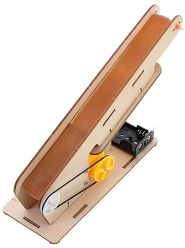 Supvox Elektrisches Stem Spielzeug Förderband Modell Für Kinder Holz Selbstgemacht Bausatz Fördert Mint Wissenschaftsprojekte Grundschule Und Haushalt