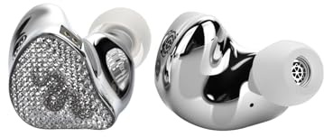 EarAcoustic SPA Hi End Max - Cuffie in-ear stereo ad alta risoluzione, con cavo rimovibile da 0,78 mm a 2 pin, auricolari con connettori S/M/L per audiofili, jack da 3,5 mm