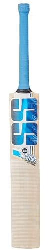 SS Sky Royal - Mazza da cricket in salice del Kashmir, 1200 g, manico corto, da uomo, in salice di alta qualità, leggera, con presa forte, assorbimento degli urti, ideale per giocatori professionisti