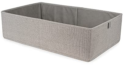 Compactor Oxford XL Basket - Grey, 56X36X16.5 cm - Premium Soft Storage Solution