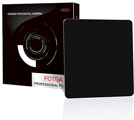 FOTGA 4X4/100x100mm ND1000 Square Neutral Density Filter MC ND 10-Stop ND3.0 Optical Glass for 4x4inch Matte box Cokin Z Hitech LEE