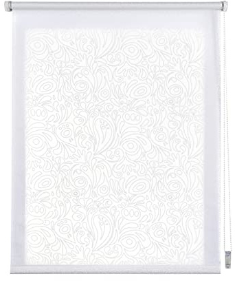 Estores Enrollables Translucidos Estampados para Ventanas Estor Enrollable Traslucido Moderno y Decorativo Cortinas translucidas para Salon Dormitorio Cocina habitacion Estampado Cachemira 150x180 cm