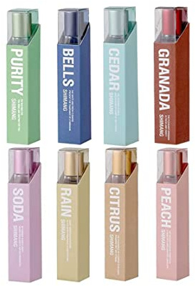 Roll-on Profumo Infuso Di Olio Essenziale Fragranza Unisex per Donna e Uomo, Mini Bottiglie Di Olio per Il Corpo Portable