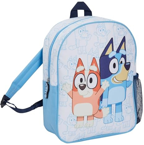 Bluey Mochila niños y niñas Bingo Guardería Mochila escolar Bolsa de almuerzo Mochila de perrito
