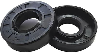 2pcs nitril bedeckte Doppellippe mit Strumpfbandfeder TC-6 * 10 * 12 * 13 * 14 * 15 * 16 * 17 * 18 ** 20 * 22 * 25 * 342/4/5/6/7/8/9/10 NBR -Wellenöldichtung(6x30x7mm)