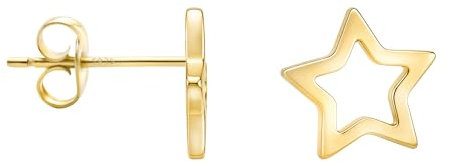 SOFIA MILANI - Damen Ohrringe 925 Silber - Stern Ohrstecker