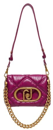 Liu Jo Borsetta a tracolla dell'iconica linea LAPUFFY comoda, pratica e versatile, dal tessuto trapuntato matelassé, con chiusura con patta calamita. Presenta tasche interne di cui una con z