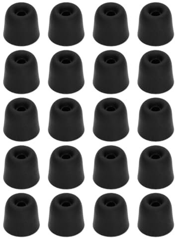JEYORZY 20 Pièces Embout d'Oreille de Remplacement, Embout d'Écouteur, Embout d'Oreille, Accessoires pour Casque, Embouts de Rechange pour Écouteurs Intra-Auriculaires, avec 1 boîte de Rangement