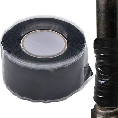Repair Sealing Insulation Tape,Silicone Waterproof Fusing Tapes, High pressure and High temperature resistance,for Pipe Plumbing Repair Electrical Cords Wrap Water Hose Leaks Stop