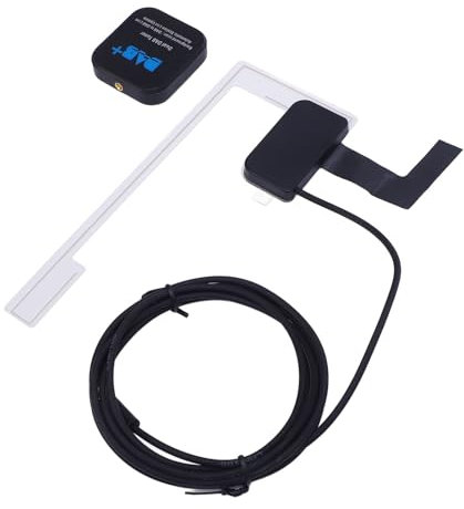 Sintonizador de Receptor de Radio Dab de Automóvil, Adaptador USB de Caja Dab con Antena para Estéreo, FM Am HD Sound, Dig Digital Broadcast, Enchufe y Reproducción con