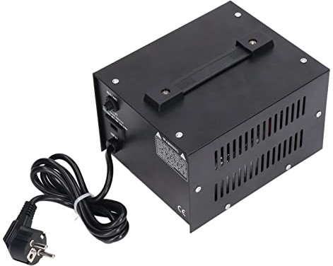 Convertidor de Voltaje de 500 W, Transformador Elevador, Convertidor de Voltaje Reductor, Enchufes Universales, Protector de Sobrecarga para Secadores de Pelo, Exprimidores,