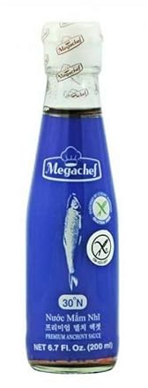 Salsa de Anchoas Premium 200 ml tipo Fish Sauce Tailandesa, fermentación natural 2 años, umami para wok, sopas, marinados y aliños, sin gluten