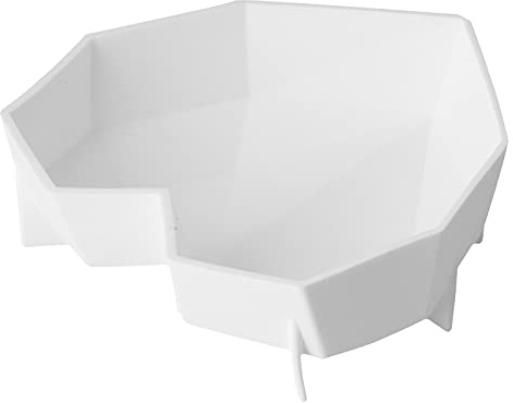 Fyearfly Moule en silicone en forme de cœur en diamant pour desserts, durable et facile à démouler, boulangerie maison