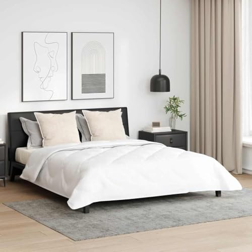 Générique Duvet d'été Simple avec Oreiller 3 pcs Blanc Microfibre,Maison & Jardin,Linge,Literie,Dessus-de-lit & couettes,Blanc,6.62 KG,3377301