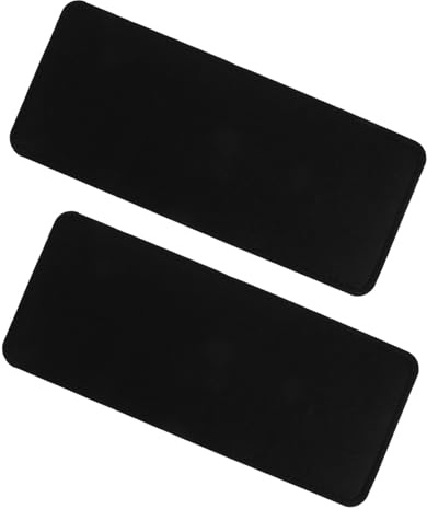 OFFIGAM 2 Pezzi Piastra di Rinforzo per Borsa in Pelle con Angoli Arrotondati Base in Feltro per Mantenere la Forma per Creazione di Borse Artigianali