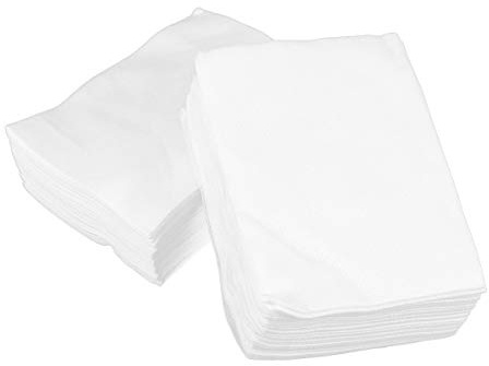 GRADENEVE Serviettes en Papier Non Tissées pour Tatouage 50 Pcs, Lingettes Jetables Confortables et Hygiéniques pour Nettoyage et Soin du Corps