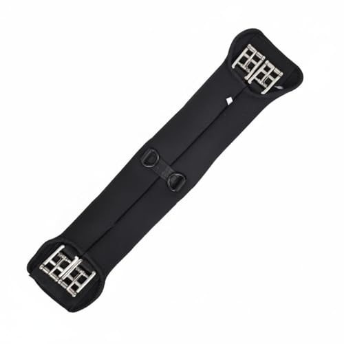 kowaku Cintura da Equitazione Regolabile Cinghia Cavallo per Allenamento Fascia Imbottita in Neoprene con Doppio Elasticizzato Utilizzabile in Addestramento Passeggiate Equitazione Sportiva, 75CM