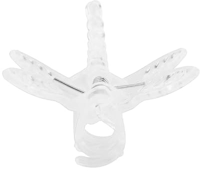 Orchidee Clips - Tragbare Blumenhalter für Garten und Haus, leichte Verbindungsclip, pflanzenunterstützung für Orchideen, Blumen und Grünzeug, Gartengerät, transparent