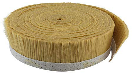 BTMIEY Vacuum Cleaner Engraving Machine Dust Cover, 70mm/100mm Brush Vacuum Cleaner Engraving Machine Dust Cover for CNC Router for Spindle Motor Milling Machine (Gold, 1M*100MM)