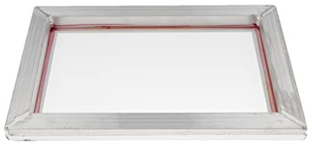Perfeclan Siebdruck Aluminiumrahmen mit Siebdruck Polyestergewebe 77T 120T für Leiterplatten, 12 Größen, 31x41cm 90T