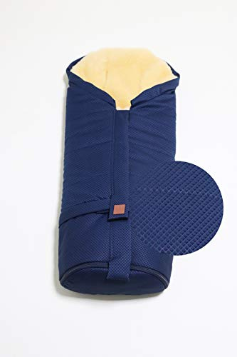 Kaiser 6721113 Jona 2in1 Lammfell Medizin blau Waffle