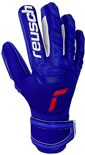 Reusch Unisex Torwarthandschuhe Attrakt Freegel Silver deep Blue/deep Blue 8