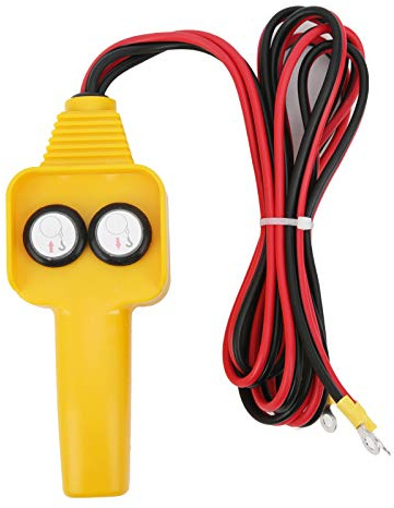 Keenso 12V Winch Controller, Wired Winch Controller Winch Remote Control Handle Push Button Style for Capstan 1500lb 2000lb 3500lb 4000lb 5000lb other parts