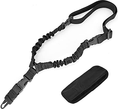 1 Punkt Sling Riemen für Gewehr einstellbare Flexible Schnellspanner EIN Punkt Gewehr Riemen langlebig Riemen mit Metallhaken für Outdoor-Sportarten