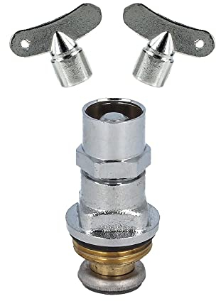 JS Steckschlüssel-Oberteil 1/2 Zoll - DN 15 für Auslaufventile inkl. 2 x Steckschlüssel - 22892-S