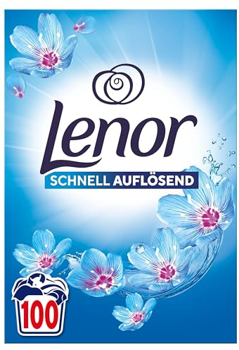 LENOR Pulver Vollwaschmittel Aprilfrisch 100 Waschladungen
