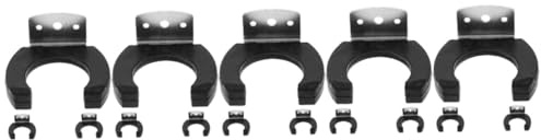 Toyvian 15 Stück Mikrofonständer Mikrofon Wandhaken Wandmontiertes Mikrofon Rack Mikrofon Aufbewahrung Mikrofon Hängehalter Mikro Wandaufhänger Mikrofon Wand Organizer Haken Und