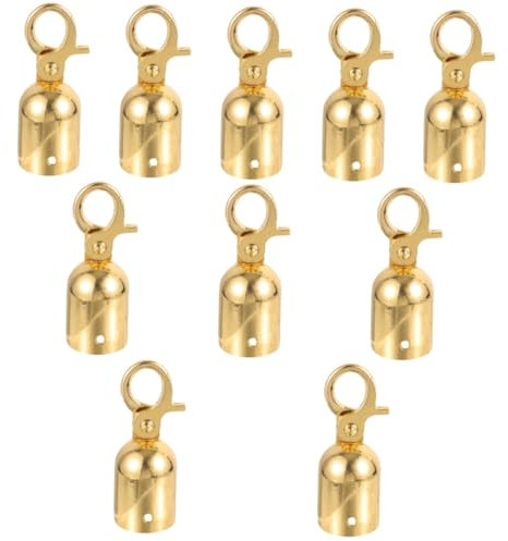 JECOMPRIS 10pièces Embouts De Cordon Acier Avec Arrêt De Cordon Pour Railing Et - Accessoire Et Réutilisable Pour Événements Plein Air Petite