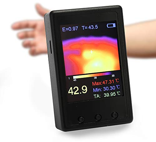 2,4-Zoll-Bildschirm Tragbare tragbare Thermografiekamera Infrarot-Temperatursensoren Digital Infrarot Hochpräzise Wärmebildkamera