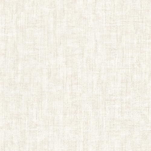 Galerie 30181 Structura White Brown Plain Textured Wallpaper