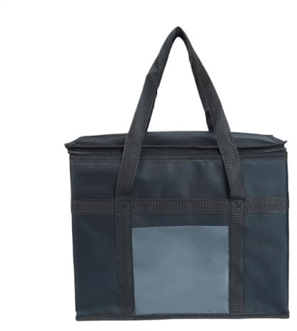 térmica aislada, portátil, plegable, impermeable, aislante de 42 L, contenedor de tela Oxford, contenedor de alimentos y bebidas, funda reutilizable para picnics, playa, al aire libre,
