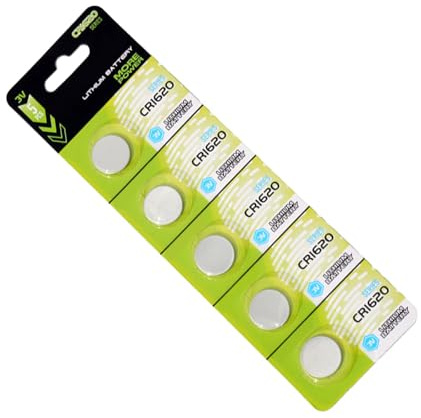 Whltzf Pack Of 10/5pcs CR1620/CR1632/CR1616 3V Lithium Button Cell Batteries Long Last Power Battery For Remotes And Toy Button Cell Battery