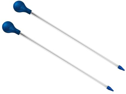 SUPVOX 2 pièces Tube Alimentation Acrylique pour Nourrir Polypes Marins et Ajouter Engrais Liquide Aquariums Récifaux 40CM 2 pièces