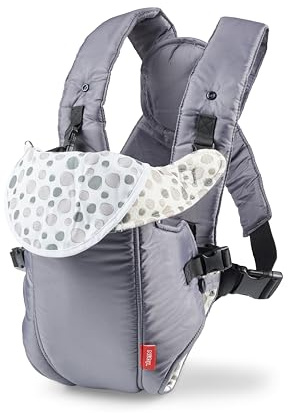 Nuby Two Way to Wear Carrier - Baby Carrier Suitable from Birth | Adjustable Strap | Lightweight & Compact | Easy Fit Design