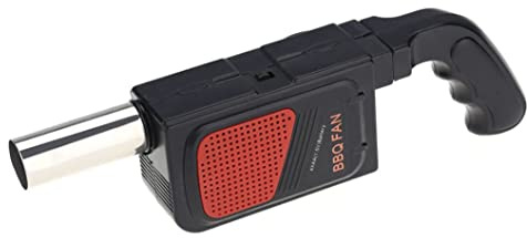 Soplador de aire para ventilador de barbacoa, soplador de barbacoa, ventilador eléctrico portátil de mano, pequeña herramienta de cocina para acampar al aire libre, parrilla de Picnic, eléctrica