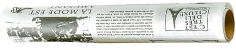 Gadpiparty Papier Sulfurisé Blanc de 8 Mètres Revêtement Antiadhésif et Résistance Déchirure pour Cuisson Four et Friteuse