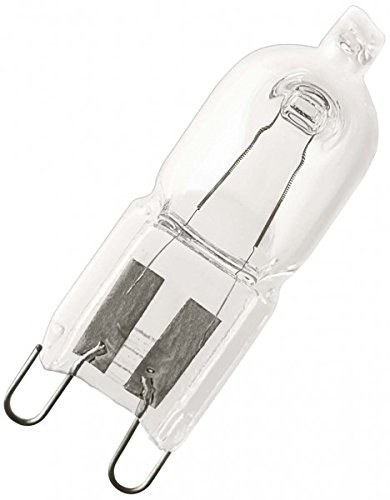 Osram 66740 Halopin Lot de 5 ampoules halogènes halogènes spéciales pour four et cuisinière G9 40 W