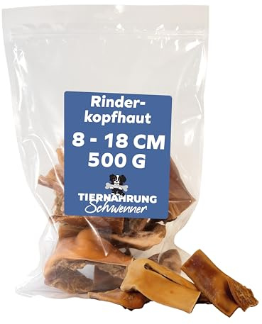 Tiernahrung Schwenner - Cute corta per cani secchi – Dog Snacks – Cure dentistiche per cani – 500 g 8 – 18 cm