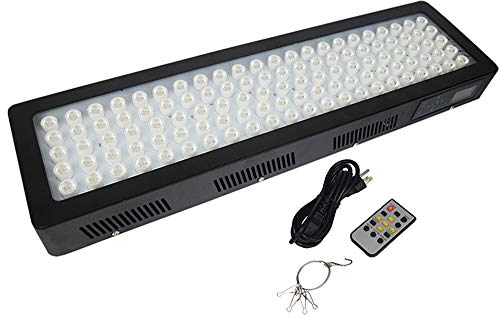 Hanchen 300 W dimmbares Aquarium Licht simuliert Sonnenaufgang Sonnenuntergang für Riff, Korallenfisch, mit Touchscreen, Fernbedienung, Intelligenz-Programm