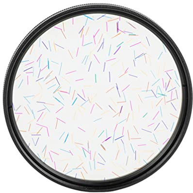Kameraobjektiv Effektfilter 82mm Kunststoff mit Wickelring | Sternenlichteffekt, für Fotografie und Porträtaufnahmen, Starke Verschleißfestigkeit