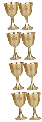 Yardwe 8pièces De Bouddhisme Décoratives De Coupe Multi- Pour Offrandes Et Décoration De Temples Design Chic Et