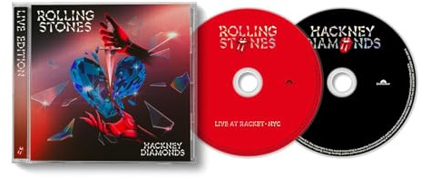 The Rolling Stones, Neues Album 2023, Hackney Diamonds, Live Edition mit 24-seitigem Booklet + 1 Anstecker
